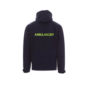 Softshell avec capuche Ambulancier – Image 3