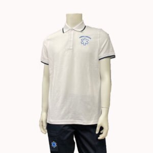 Polo Blanc Ambulancier – Image 1