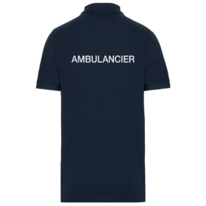 Polo Manches Courtes ambulancier – Image 2