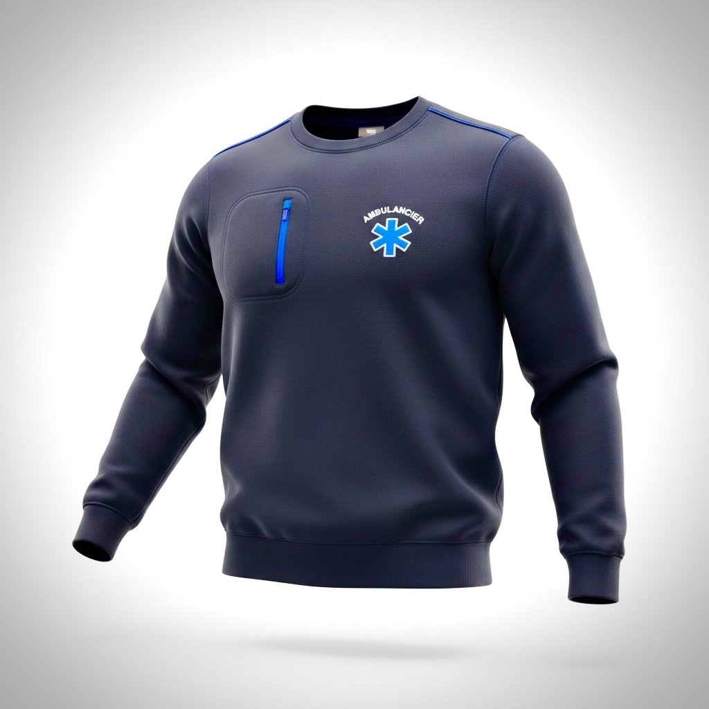 Sweat Bicolor Ambulancier