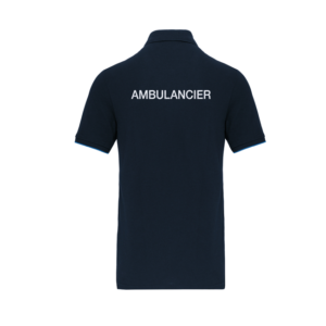 POLO LINER BLEU AMBULANCIER – Image 3