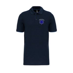POLO LINER BLEU AMBULANCIER