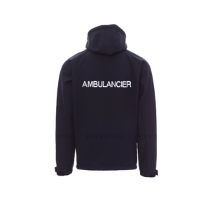 Softshell avec capuche Ambulancier – Image 2